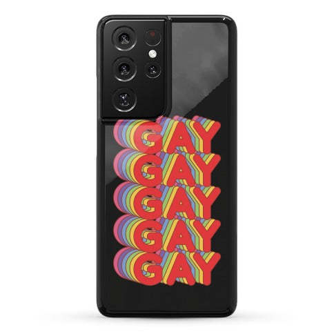 Gay Retro Rainbow Phone Case
